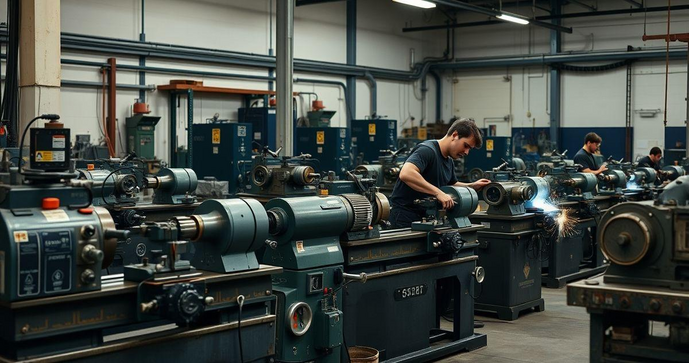 Serviços de usinagem tornearia e solda para otimizar sua produção industrial