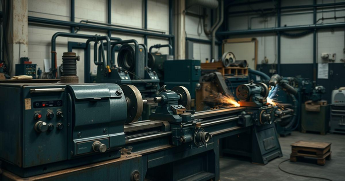 Serviços de usinagem tornearia e solda para otimizar a produção industrial
