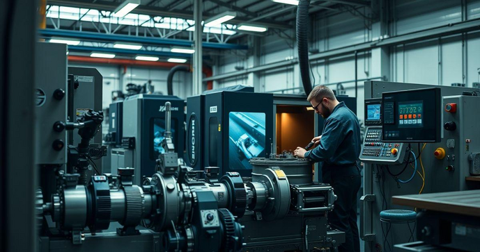 Indústria Usinagem: Como a Tecnologia Está Transformando a Produção e Aumentando a Eficiência