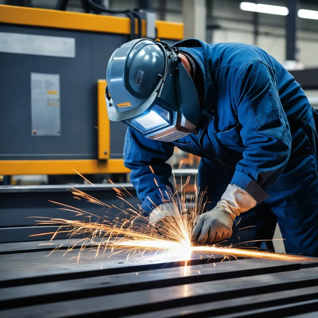 corte plasma chapa grossa